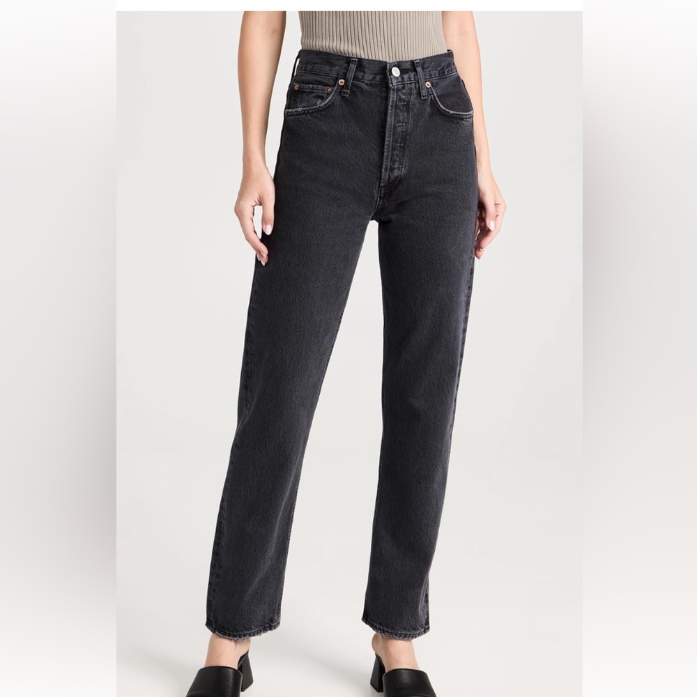 AGOLDE 90s Pinch Waist High Rise Straight Jeans